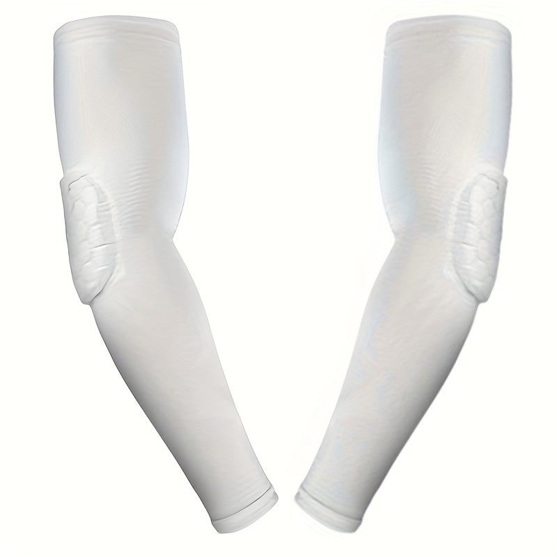 Manchon main-bras en spandex, unisexe, respirant et élastique, absorbe la transpiration, offre confort durable et protection toute saison.