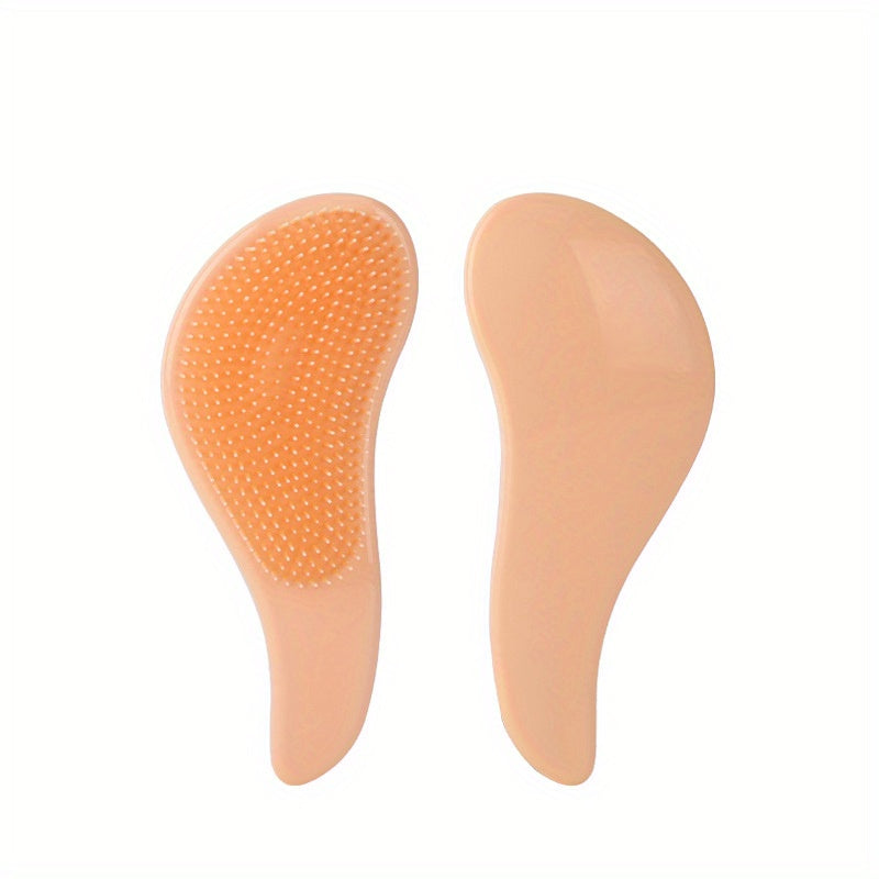 Peigne professionnel salon, anti-statique, massage et démêlage, manche ABS, idéal pour cheveux normaux, douche et coiffage.