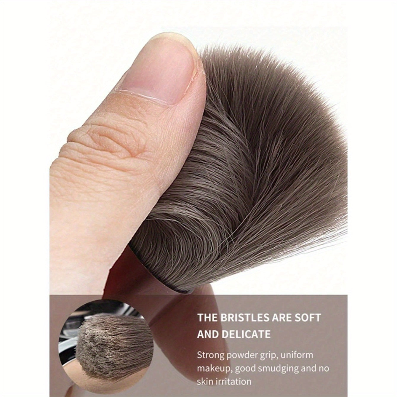 Set de 13 pinceaux de maquillage professionnels à poils doux, pour yeux, fond de teint, blush et applications cosmétiques précises.