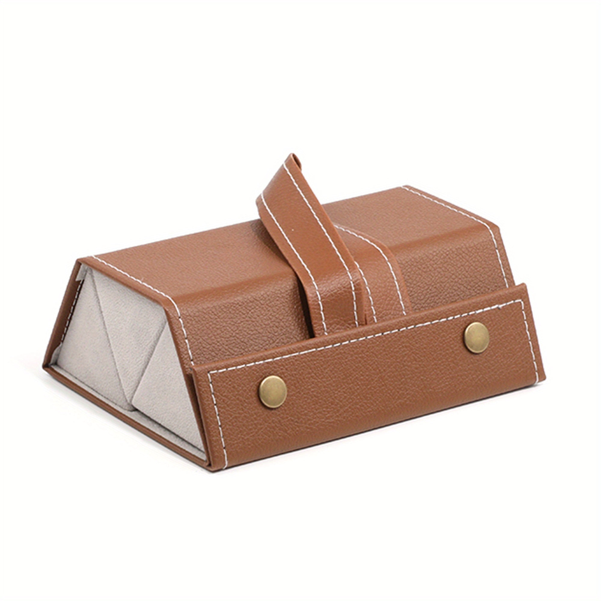 Organisateur pliable pour lunettes, 3 à 6 emplacements, idéal pour voyage et affichage pratique de plusieurs paires d’optique.