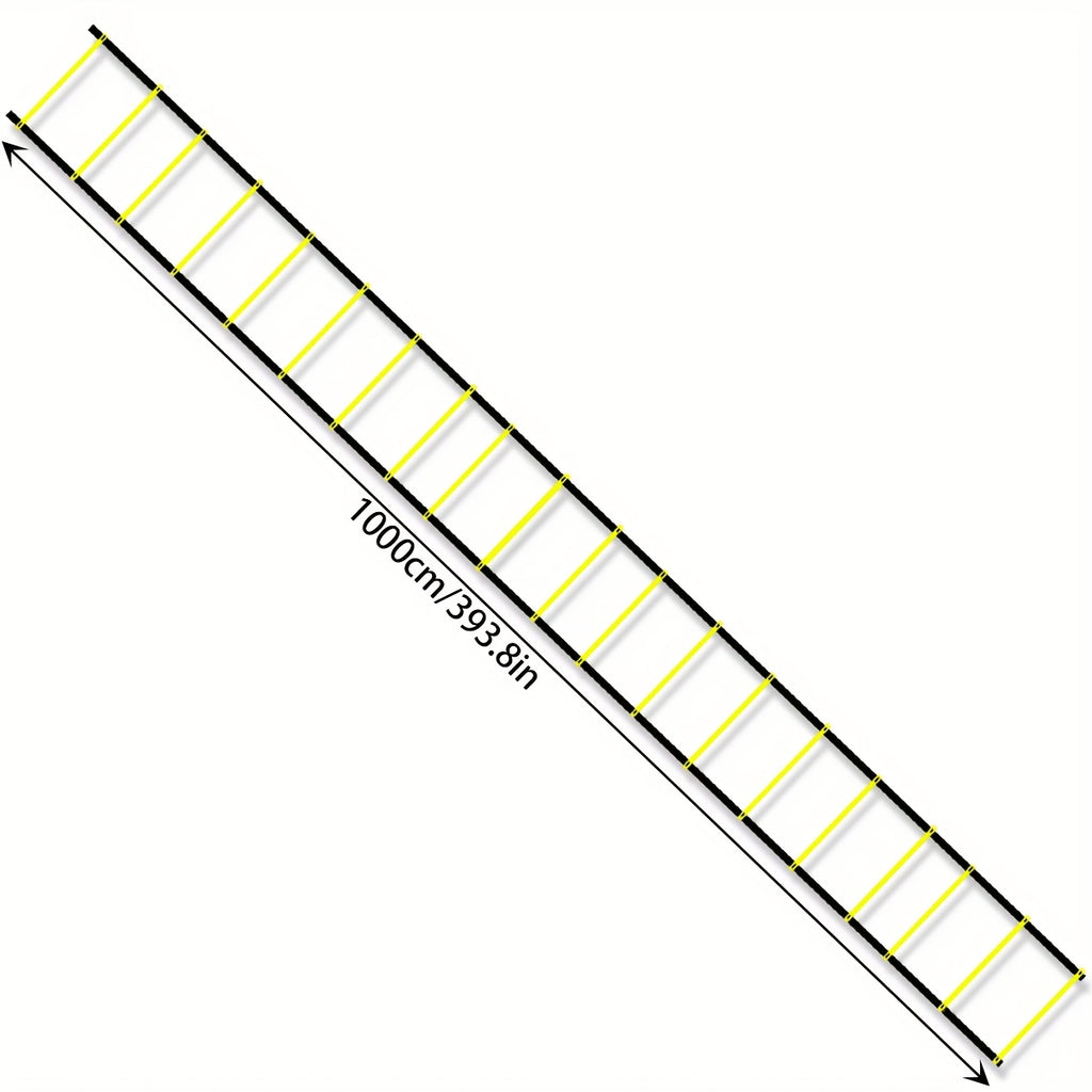Échelle d’Agilité : Disponible 3 à 7 m, idéale pour football, rugby, vitesse et entraînement des pieds.