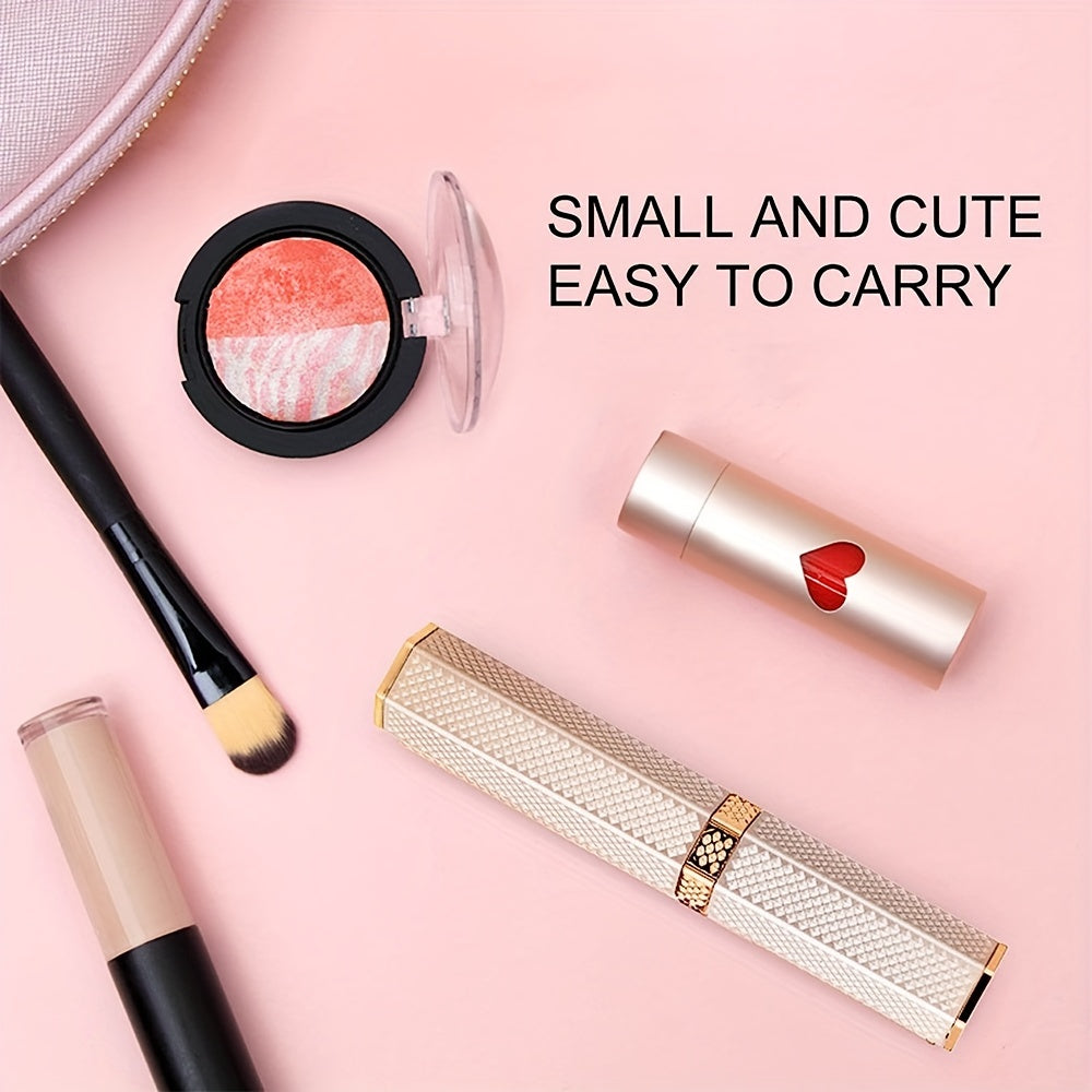 4-in-1 electric epilator for women, rechargeable, painless, for face, eyebrows, nose, bikini and body.