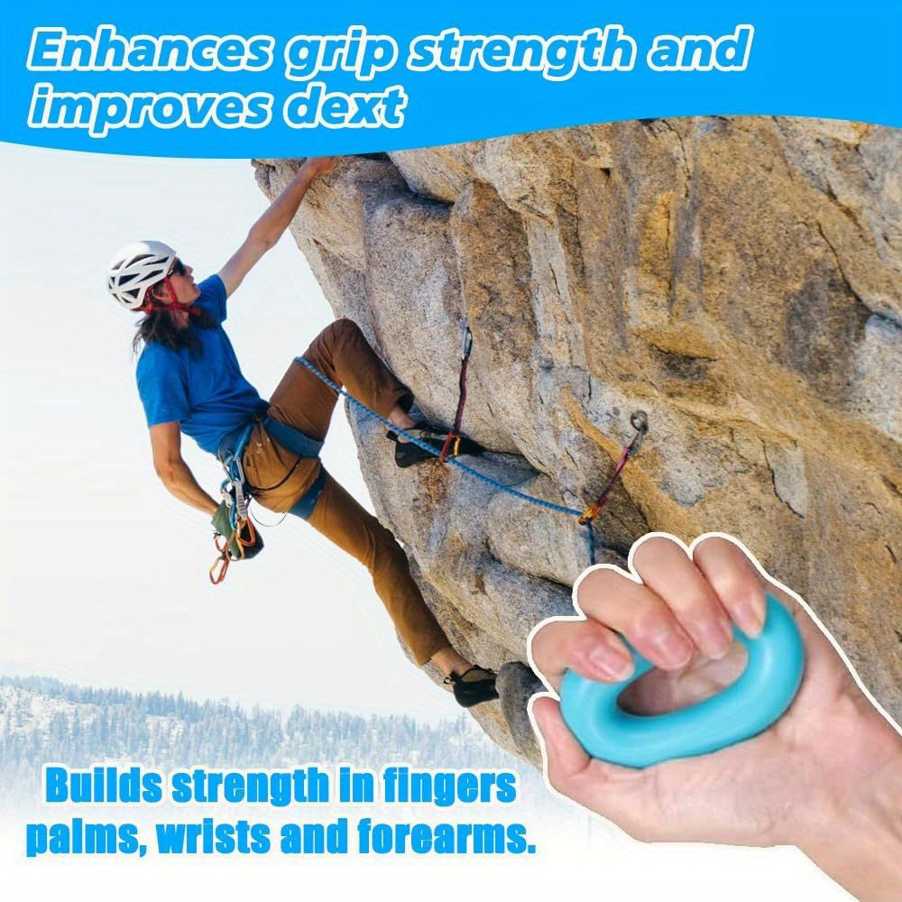 Lot de 4 balles d'exercice pour mains, en PC et ABS, idéales pour renforcer la prise, soulager l'arthrose et améliorer la motricité.