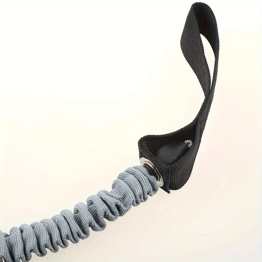 Bande de résistance pour rouleau abdominal, idéale pour les exercices de gainage et étirements avec roue abdominale.