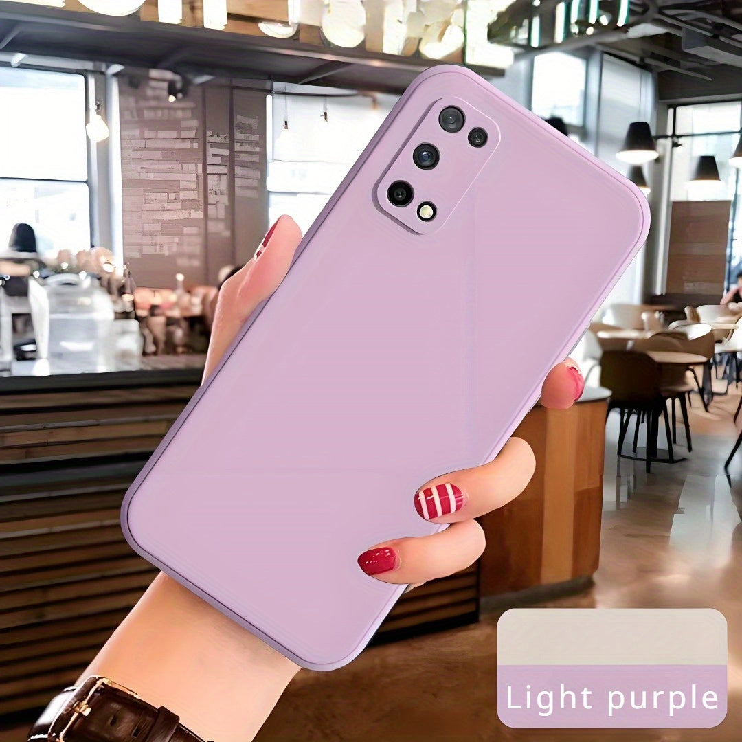 Classic plain case for Samsung Galaxy, ultra-thin, flexible and shock-resistant, compatible with several models S20 to S25 Ultra and FE.