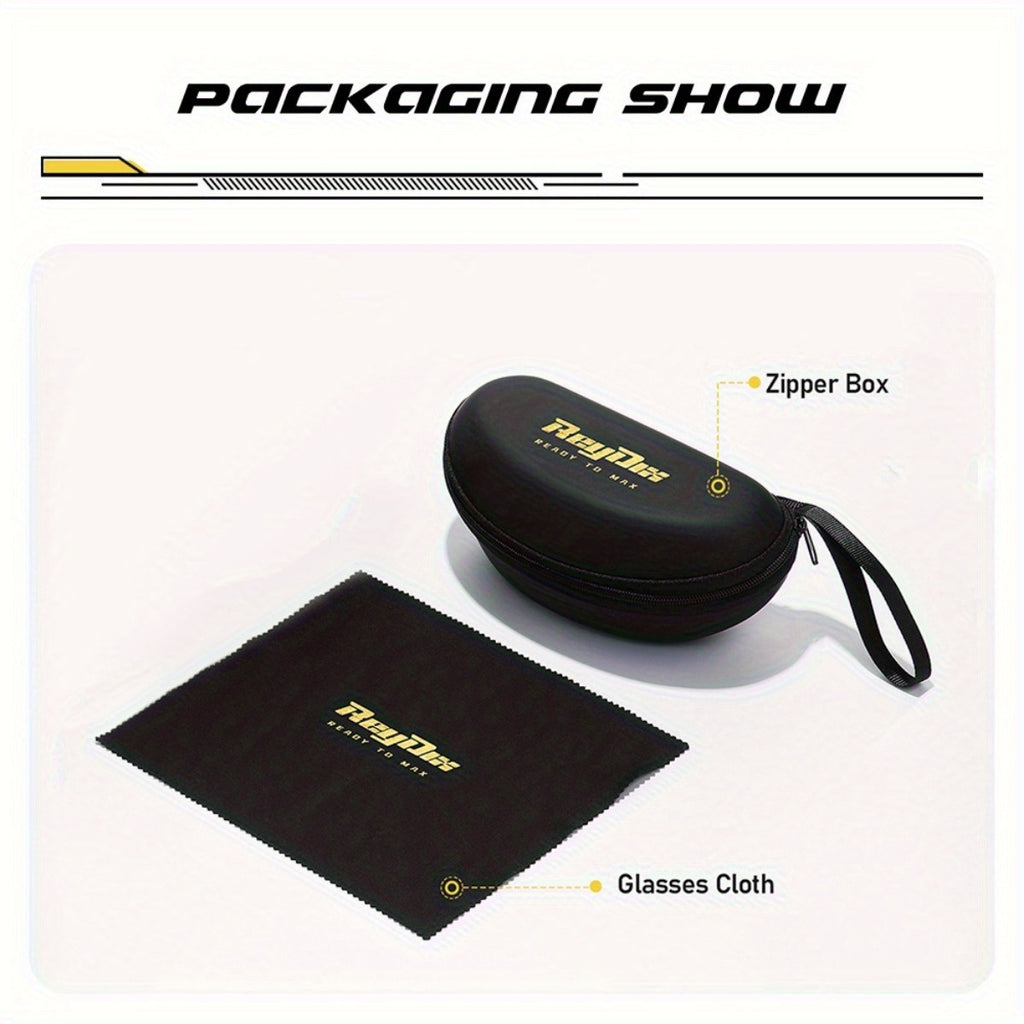 Lunettes ReyDix élégantes pour conduite, monture PC durable et verres TAC, alliant style, confort et protection visuelle.