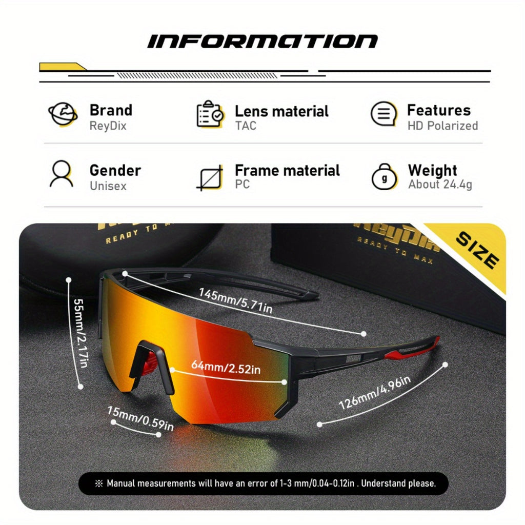 Lunettes ReyDix élégantes pour conduite, monture PC durable et verres TAC, alliant style, confort et protection visuelle.