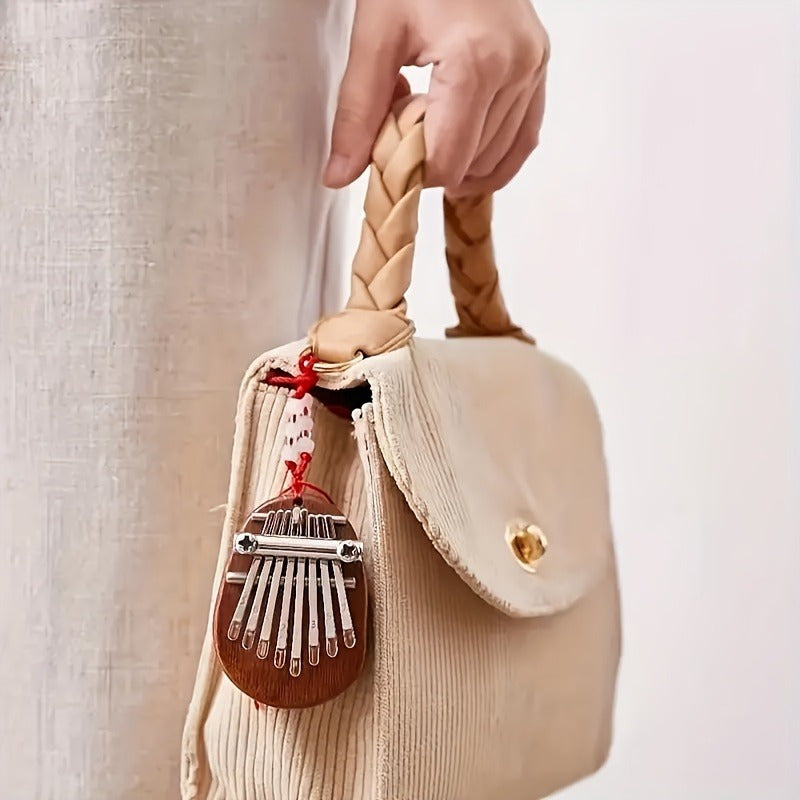 Kalimba huit tons de haute qualité, piano à doigts, instrument musical pour 14 ans et plus, idéal fêtes et cadeaux.