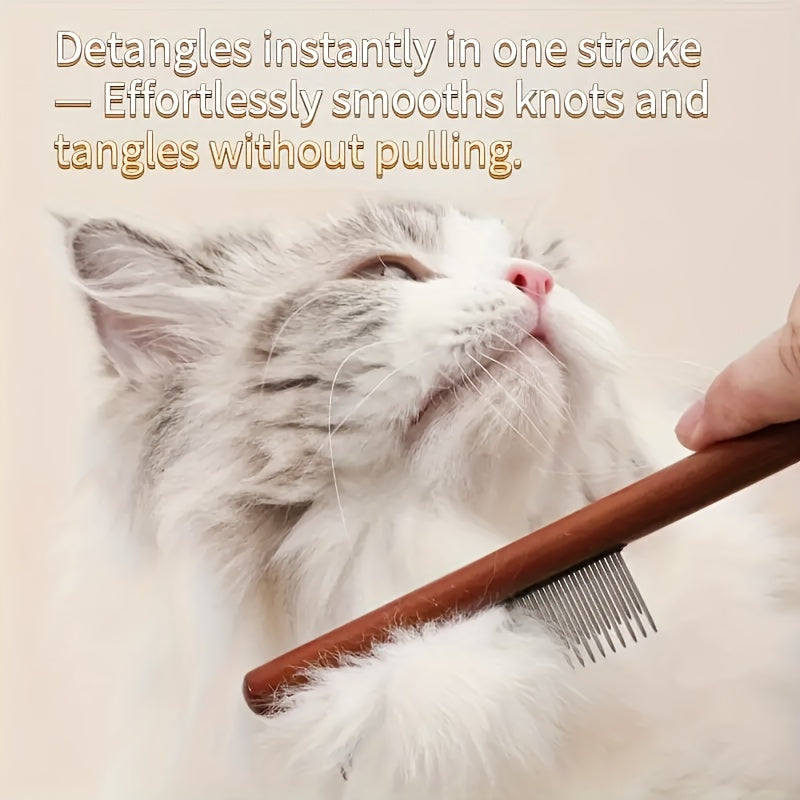 Lot 1/2/3 peignes pour animaux, démêlage et retrait de poils, dents arrondies, doux, adaptés chats et chiens, entretien et beauté.