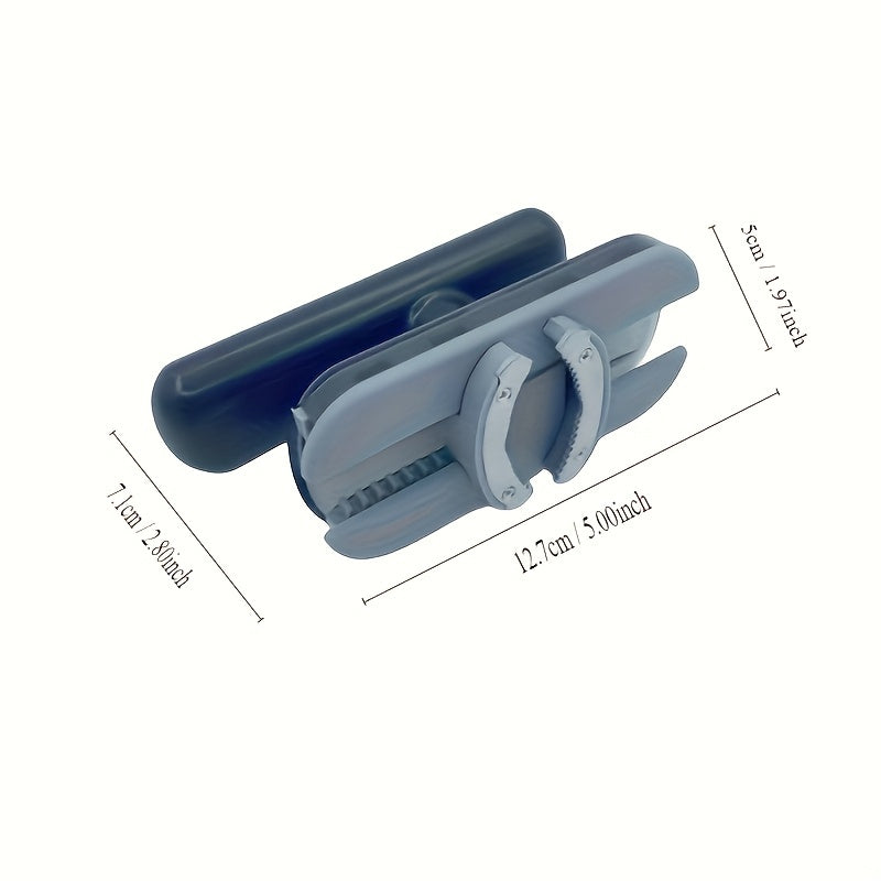 Ouvre-boîtes et bocaux manuel robuste à levier, fonctionnement une main, mécanisme de verrouillage, ABS, portable, sans électricité, idéal pour cuisine, fêtes et seniors.