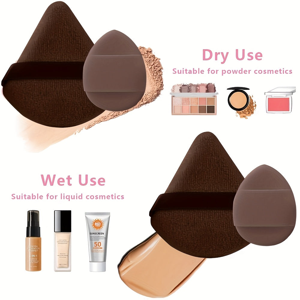 Set maquillage professionnel 13/20/33 pièces avec accessoires : pinceaux nylon, bandeau, éponges et accessoires pour application précise et complète.