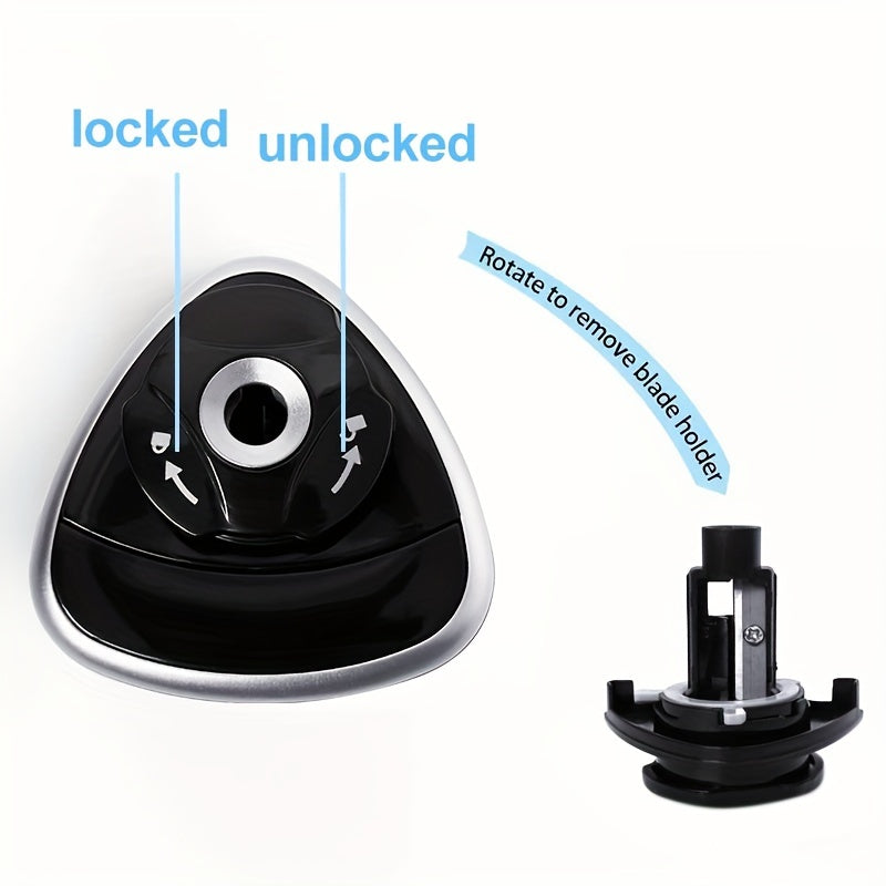 Taille-crayon électrique automatique, arrêt automatique et anti-casse, compact et élégant, aiguise rapidement, idéal bureau avec réservoir intégré.