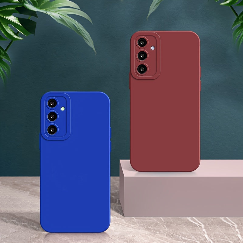 Protective case for Samsung smartphones, colorful eye pattern, playful design, protects against shocks and scratches, compatible with many Galaxy models.