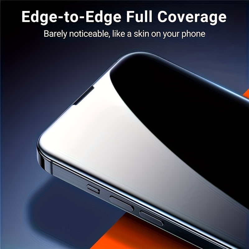 Lot de 3 Protecteurs d’Écran Verre Trempé HD : Compatible iPhone 11 à 17 Pro Max, anti-traces et huiles, résistant aux rayures, installation facile, finition brillante.