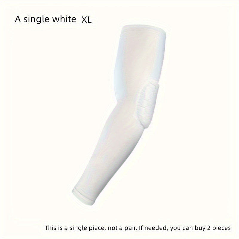 Manchon main-bras en spandex, unisexe, respirant et élastique, absorbe la transpiration, offre confort durable et protection toute saison.