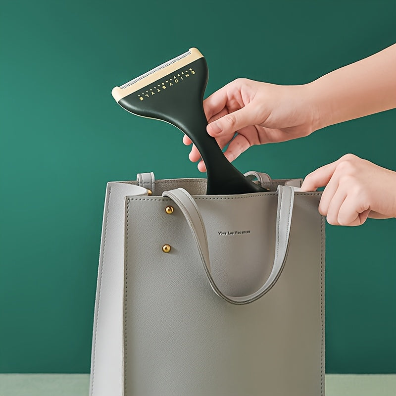 Brosse anti-peluches réversible portable, retire poils d’animaux et fibres, adaptée vêtements, tapis et tissus, usage manuel efficace.