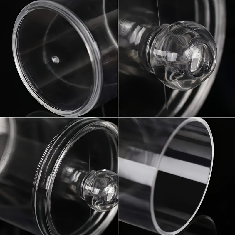 Boîte transparente en acrylique pour cotons-tiges, cure-dents ou médicaments, rangement pratique pour salle de bain et organisation cosmétique.