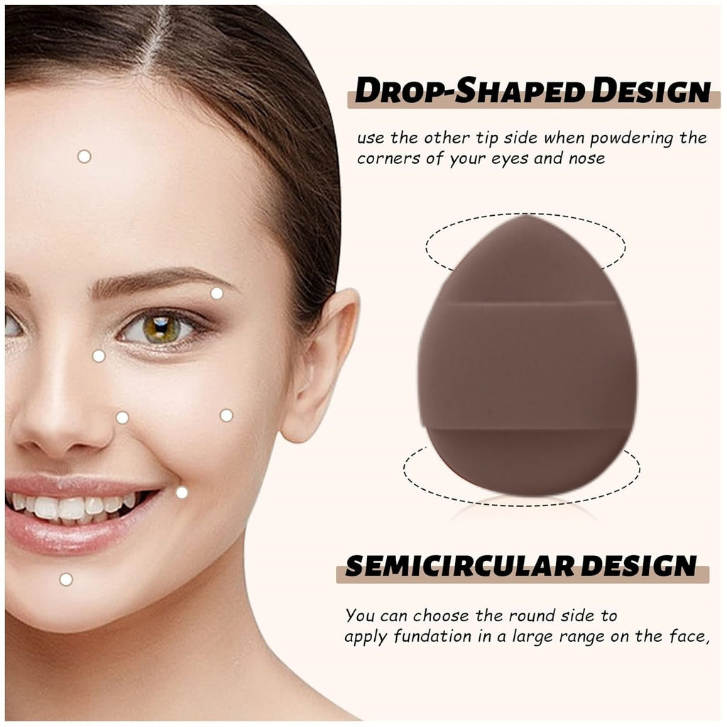 Set maquillage professionnel 13/20/33 pièces avec accessoires : pinceaux nylon, bandeau, éponges et accessoires pour application précise et complète.