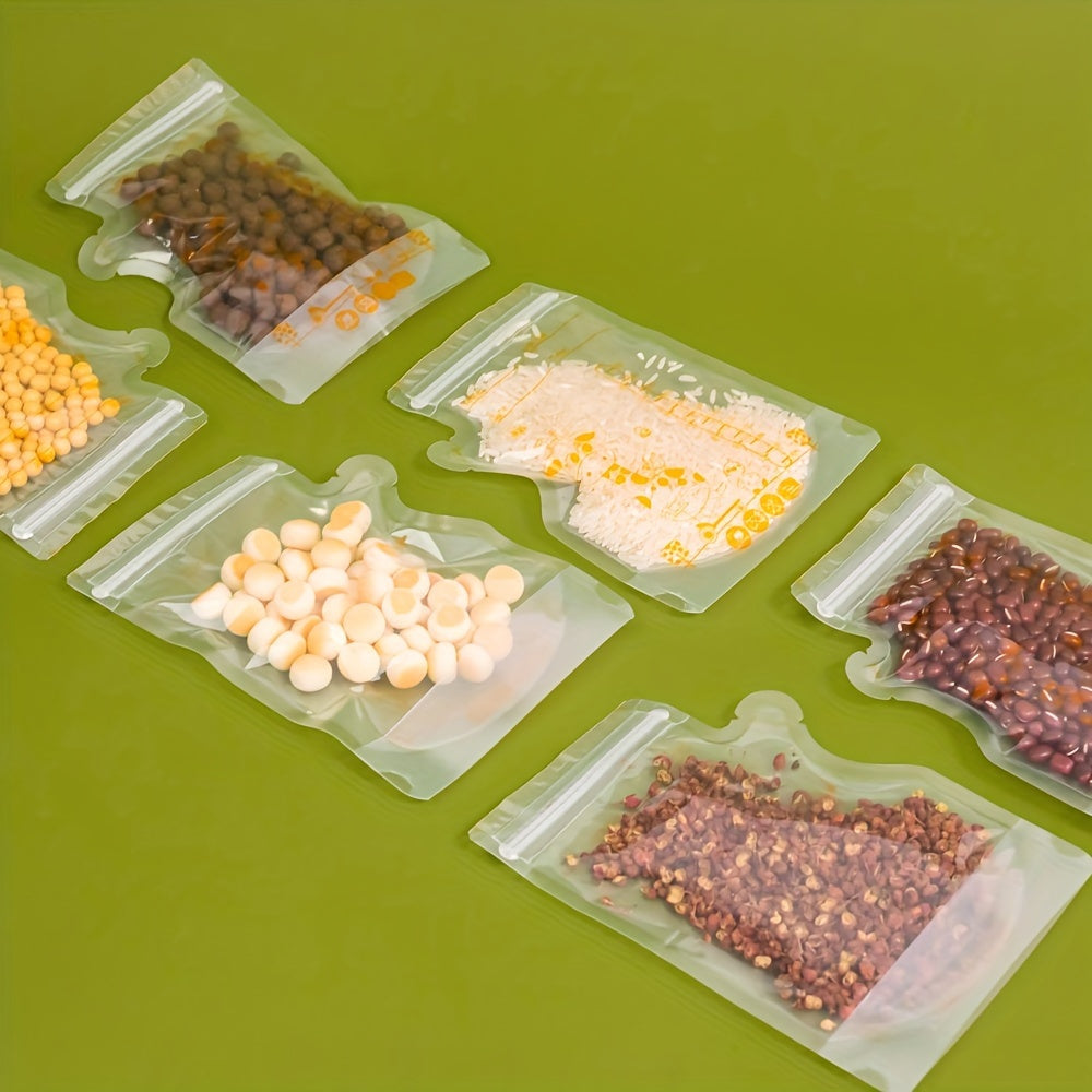 Lot de 30 sachets de lait maternel 8 oz, sans BPA, étanches, autoportants, congélation sûre, avec graduations et étiquette à écrire.