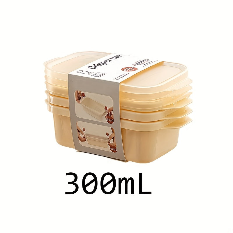Lot de 3 Boîtes de Conservation Rectangulaires : Plastique transparent épaissi, hermétique, compatibles congélateur et micro-ondes, qualité alimentaire, maintien frais des aliments.