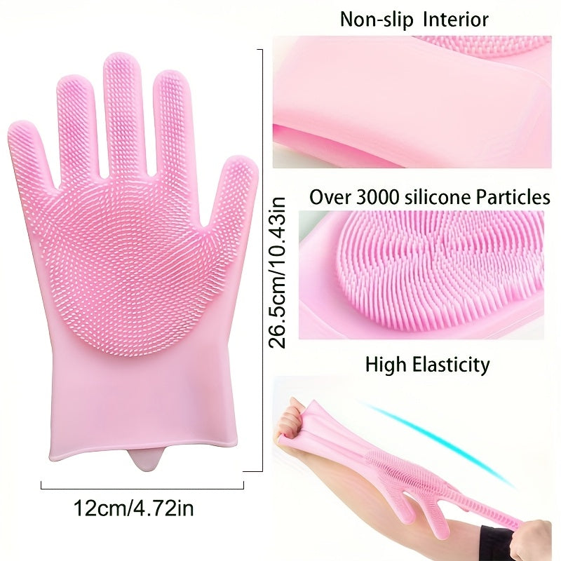 Gant de toilettage pour animaux. Élimine efficacement les poils de chiens et chats avec brosse slicker flottante.