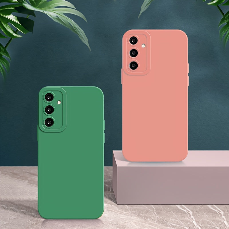 Protective case for Samsung smartphones, colorful eye pattern, playful design, protects against shocks and scratches, compatible with many Galaxy models.