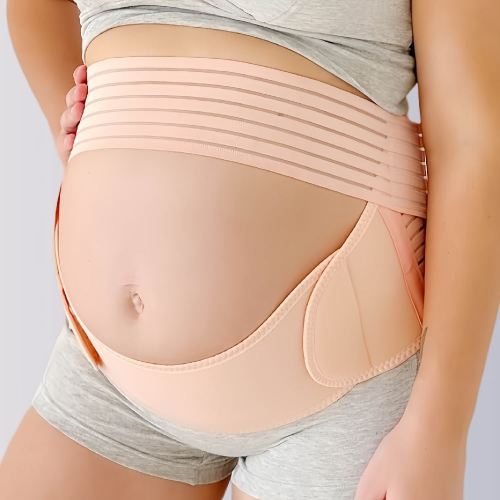 Women's belly support belt, for pregnancy and postpartum, provides strong abdominal support, gentle waist control, and is comfortable and adjustable.