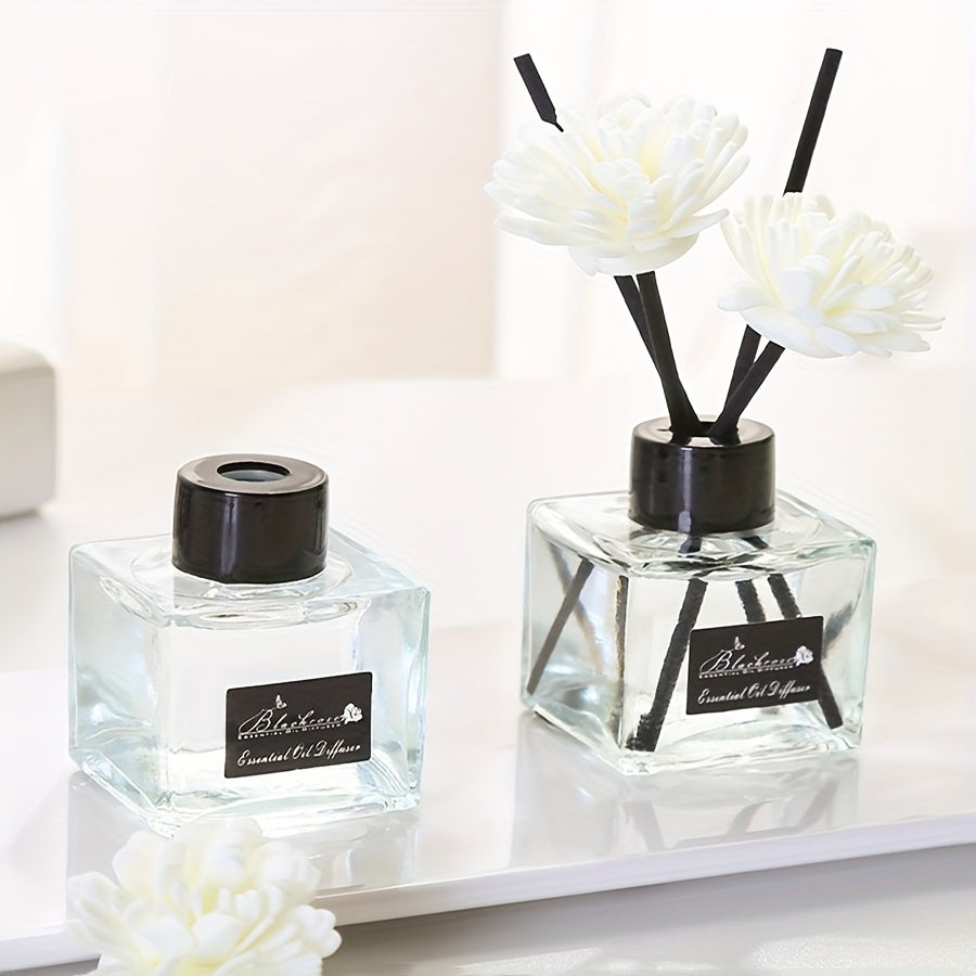 Set d’aromathérapie 2 bouteilles Différents parfums, diffuseur rotin efficace, choix variés pour créer ambiance relaxante et parfum agréable.