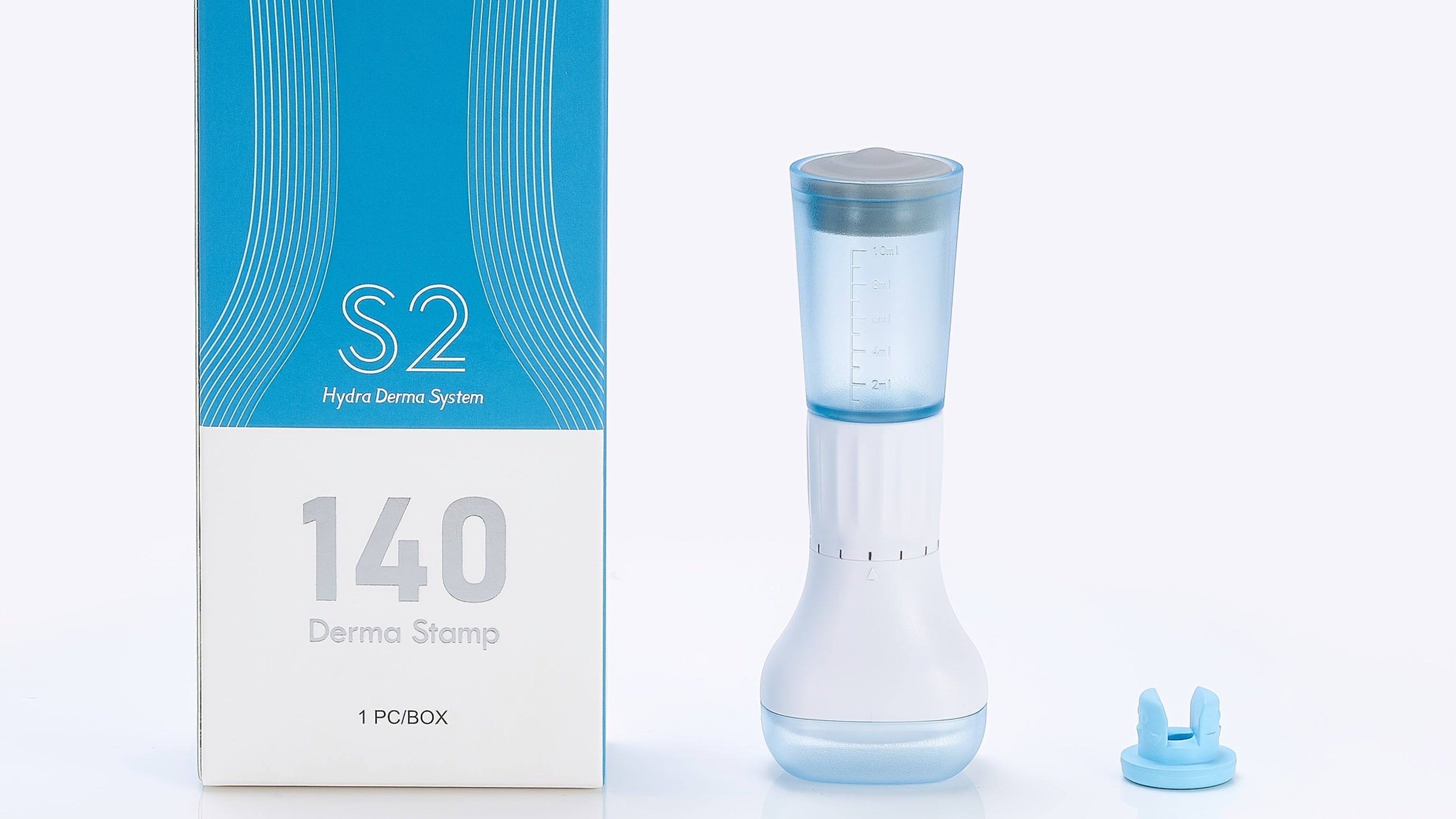 Tampon dermique micro-aiguilles ajustable Dr.pen Stimule peau et cuir chevelu, 0,25 mm précis, sans batterie, design durable, outil quotidien pour soin ciblé.