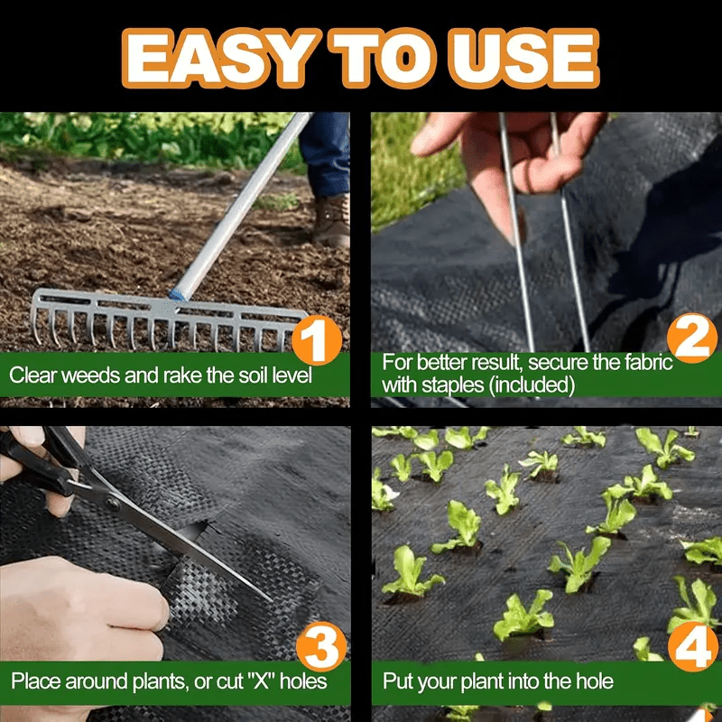 Filet respirant pour fraises et légumes, matériau PP durable, toutes saisons, personnalisable, facile à installer, protège du désherbage et favorise croissance des plantes.