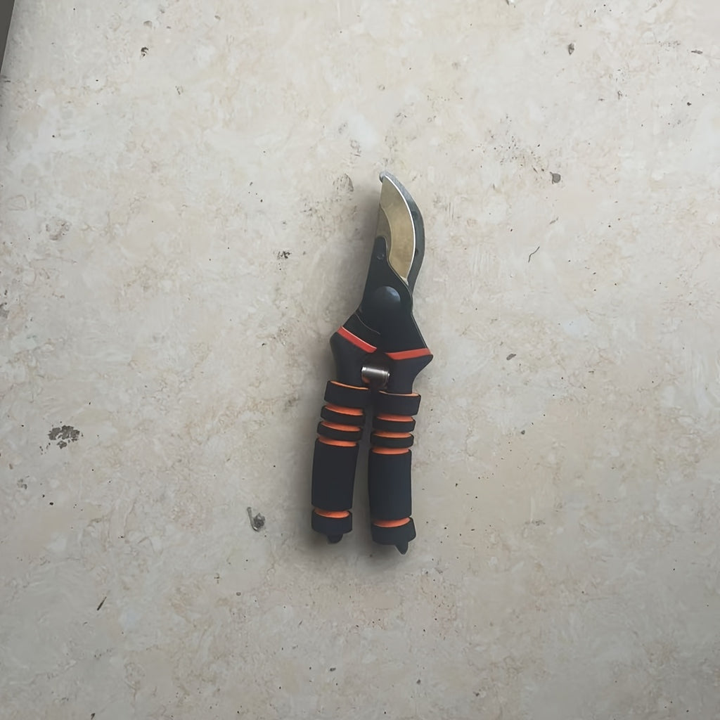 Professional titanium 8.5" (T13) pruner. Ultra-sharp blades for pruning shrubs, hedges and plants, robust and durable hand gardening tool.