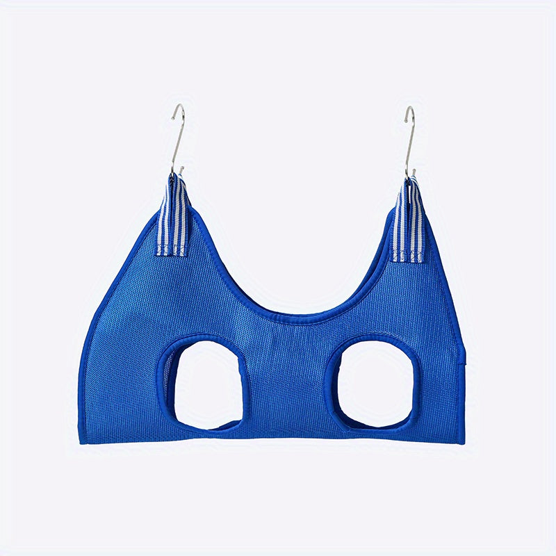 Trousse de toilettage pour chats avec sac de fixation. Inclut tondeuse, coupe-ongles, et sac de bain anti-morsure pour un toilettage sécurisé.