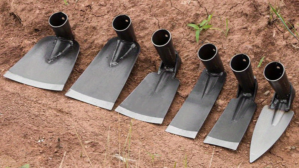 Mini-houe en acier au manganèse, poignée antidérapante ergonomique pour ameublir la terre et désherber, outil polyvalent adapté légumes, fleurs et jardin.