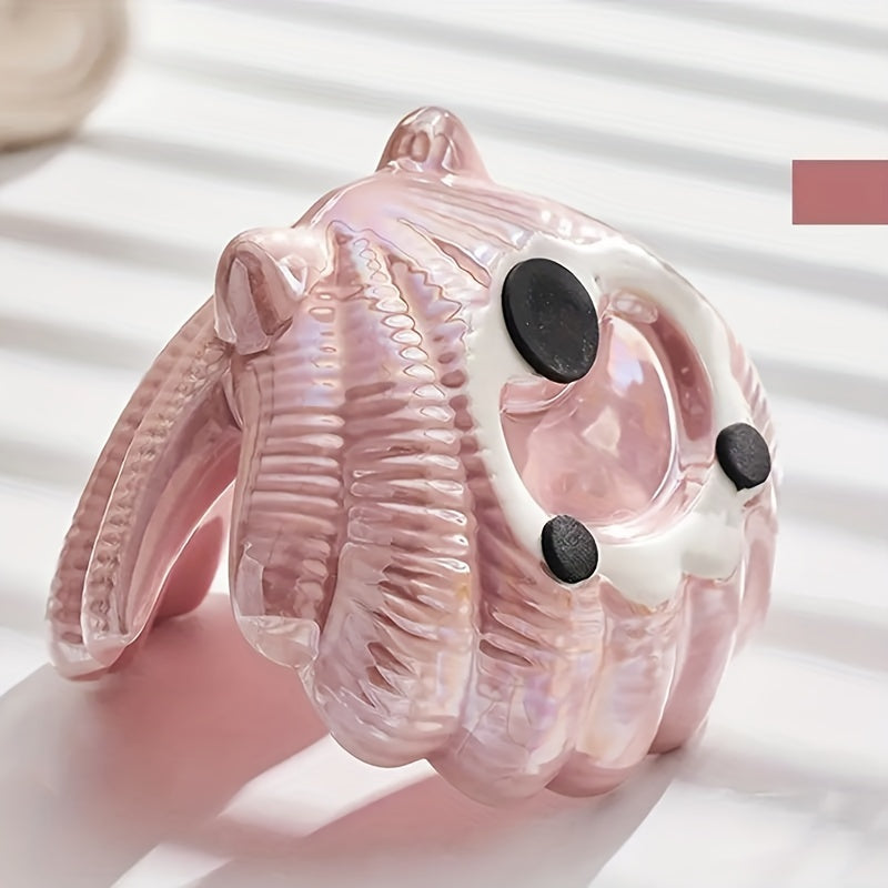 Plateau à bijoux en céramique style Art déco Forme semi-circulaire, polyvalent pour clés et bijoux, décoration d’entrée ou coiffeuse, cadeau idéal pour mariages et pendaisons de crémaillère.