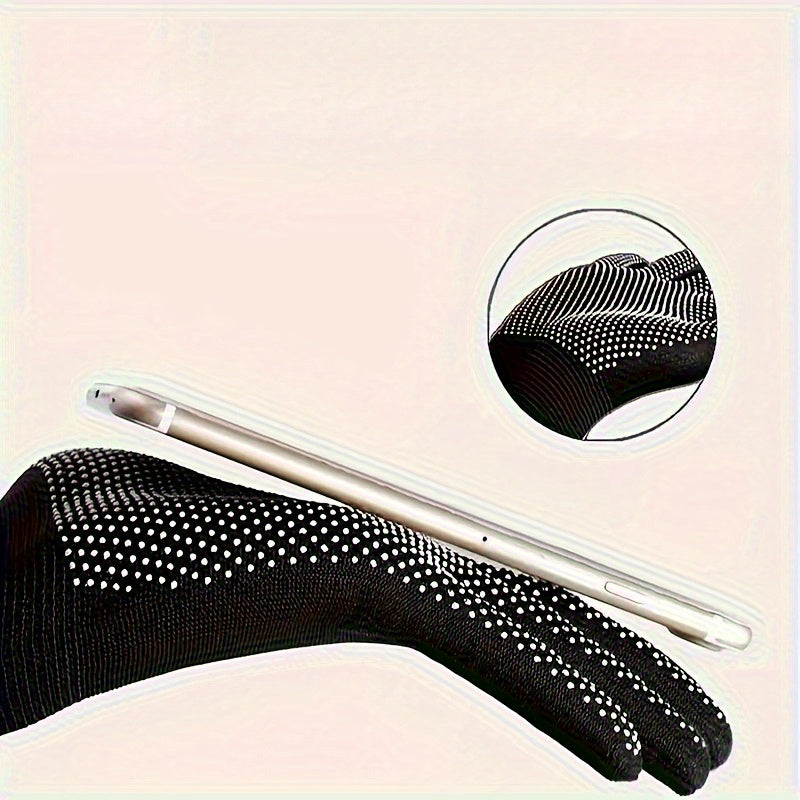 Gants légers à picots adhérents, nylon respirant, confortables et polyvalents, parfaits pour cyclisme, pêche, camping et activités extérieures.