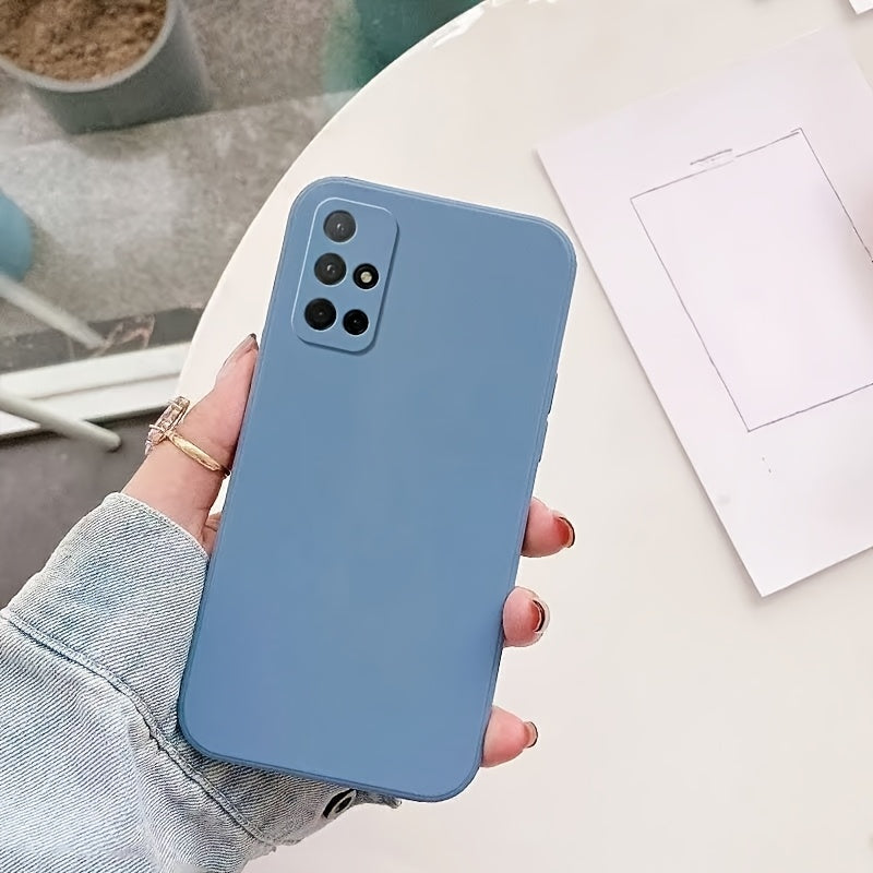 Classic plain case for Samsung Galaxy, ultra-thin, flexible and shock-resistant, compatible with several models S20 to S25 Ultra and FE.