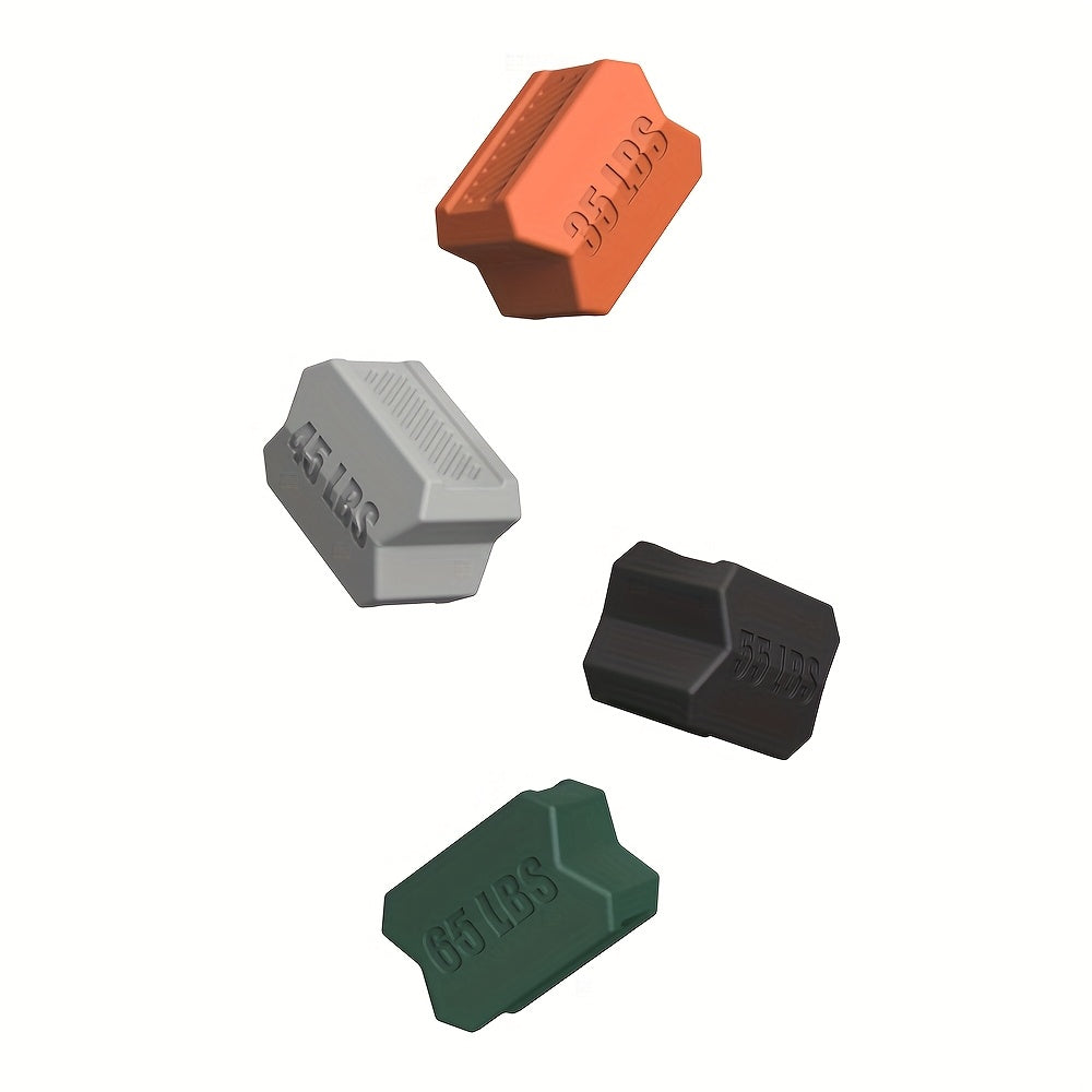 Set of 4 jaw exercisers, silicone, 4 resistance levels, facial muscle training for men and women.