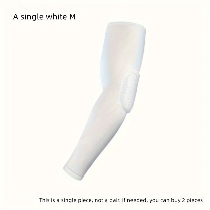 Manchon main-bras en spandex, unisexe, respirant et élastique, absorbe la transpiration, offre confort durable et protection toute saison.