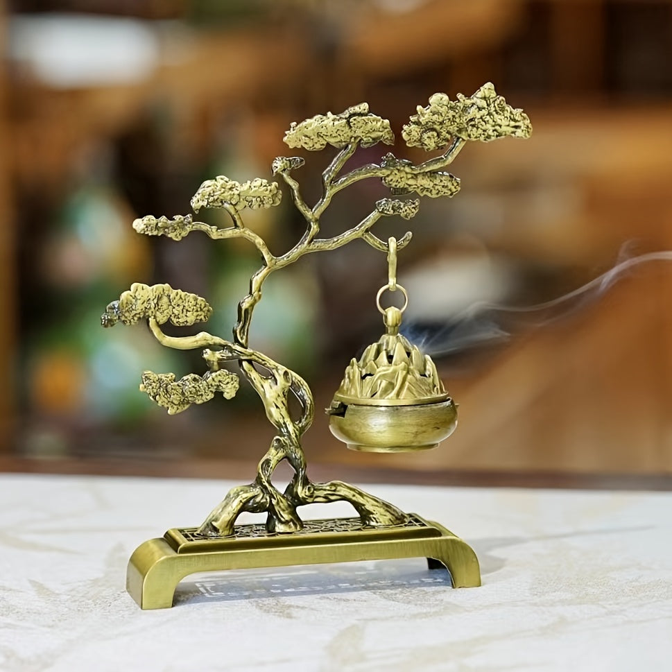 Incense holder, a decorative accessory that allows you to safely hold and burn incense, suitable for home, meditation or relaxation.