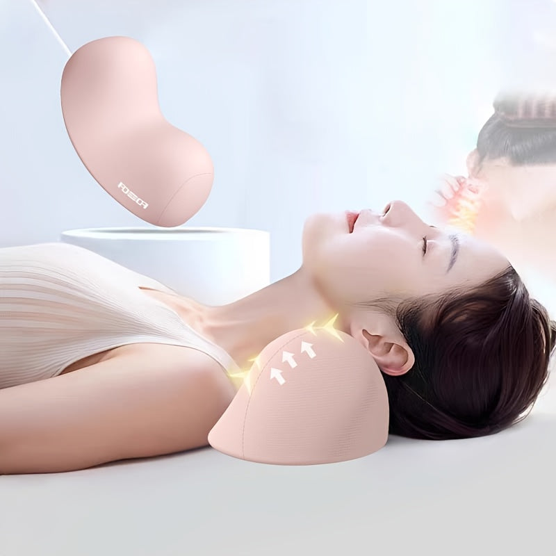 Oreiller cervical multifonction ergonomique Soutien optimal du cou et de la colonne vertébrale, favorise un sommeil profond et réparateur.