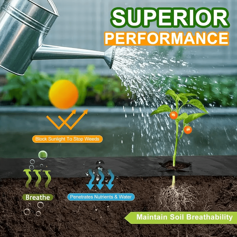 Filet respirant pour fraises et légumes, matériau PP durable, toutes saisons, personnalisable, facile à installer, protège du désherbage et favorise croissance des plantes.