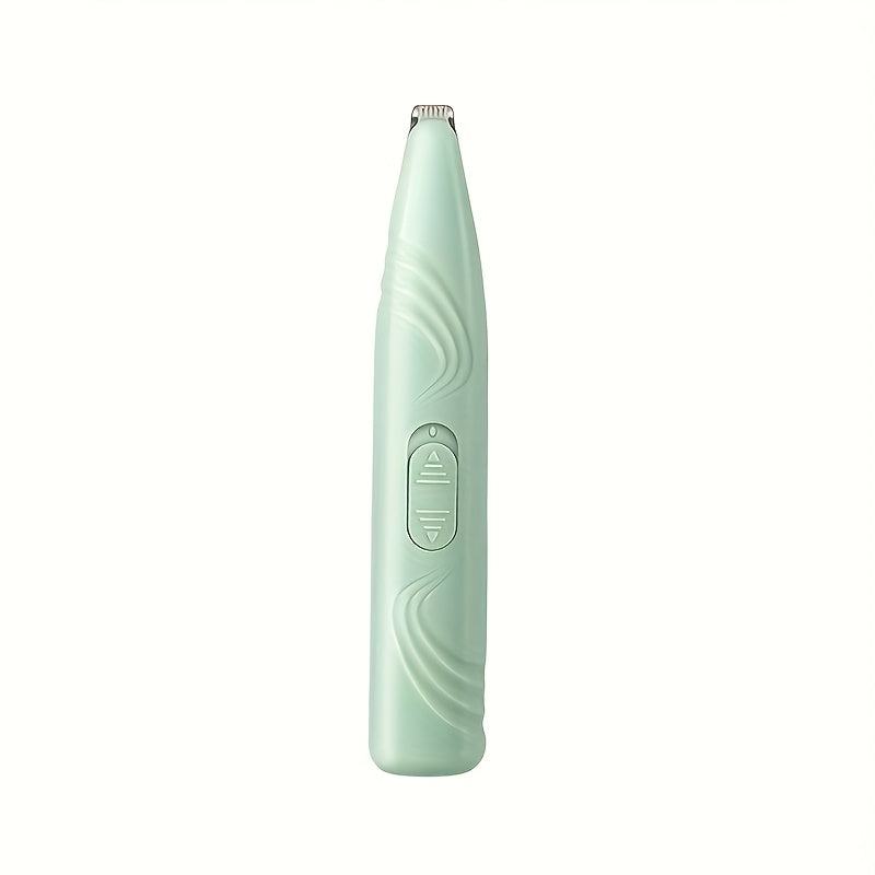 Cordless clippers for dogs and cats, low noise. Wet/dry use, ideal for small breeds, painless trimming of paws and face.