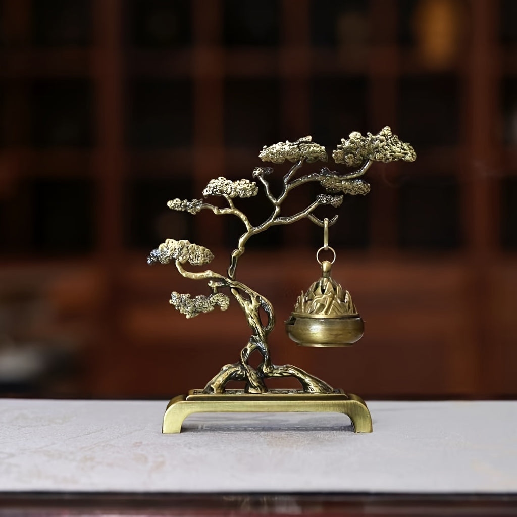 Incense holder, a decorative accessory that allows you to safely hold and burn incense, suitable for home, meditation or relaxation.