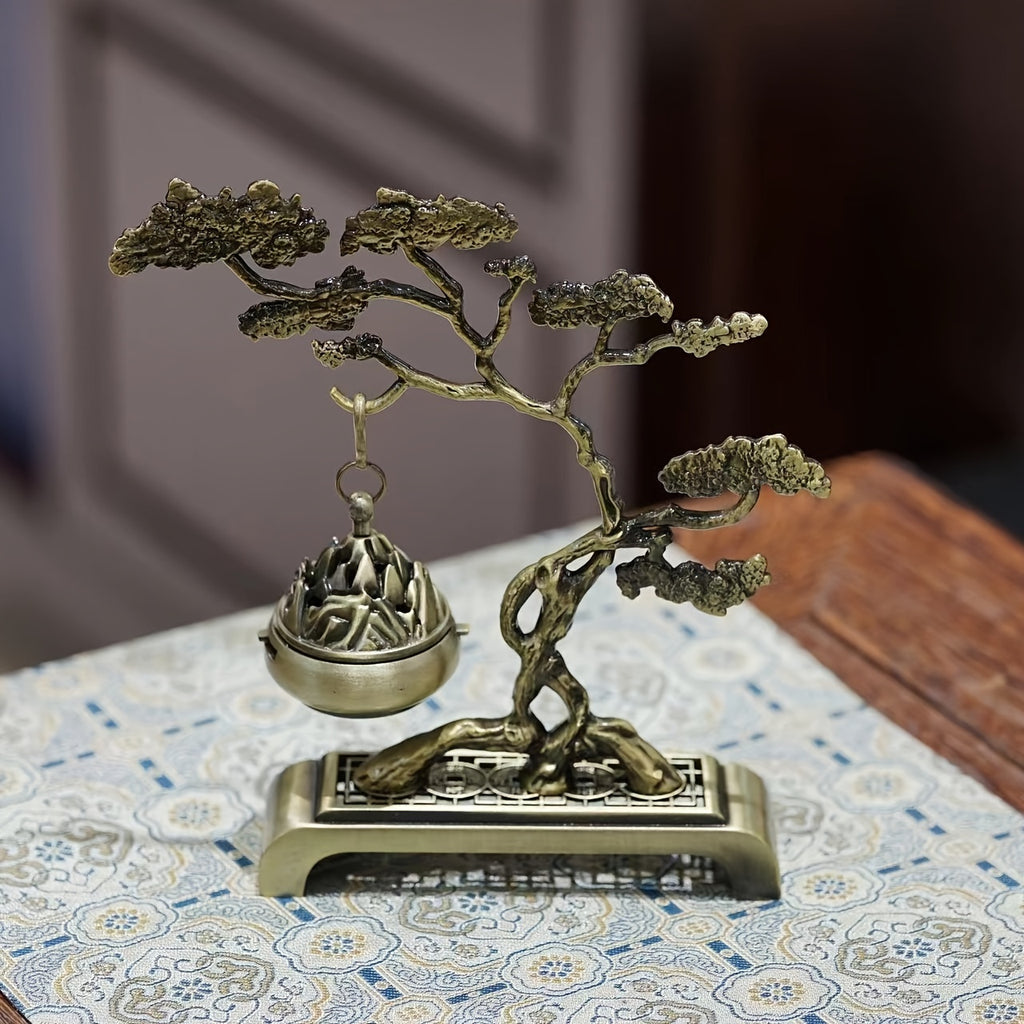 Incense holder, a decorative accessory that allows you to safely hold and burn incense, suitable for home, meditation or relaxation.