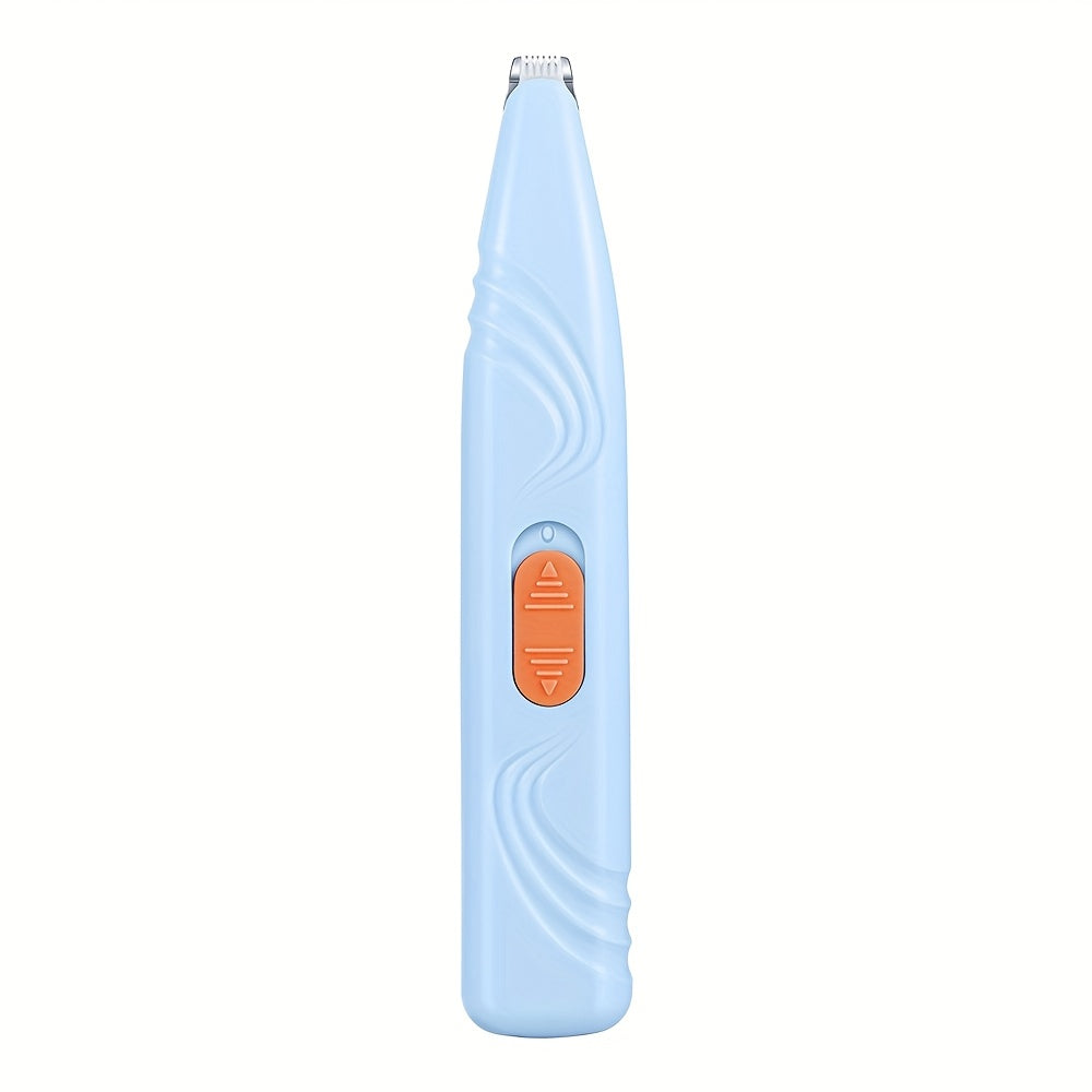 Cordless clippers for dogs and cats, low noise. Wet/dry use, ideal for small breeds, painless trimming of paws and face.