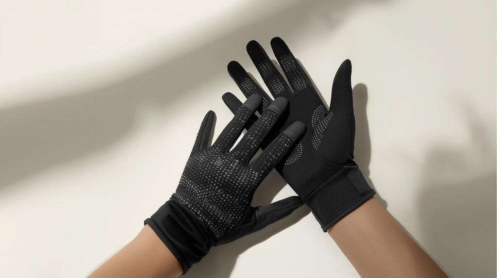 Gants légers à picots adhérents, nylon respirant, confortables et polyvalents, parfaits pour cyclisme, pêche, camping et activités extérieures.