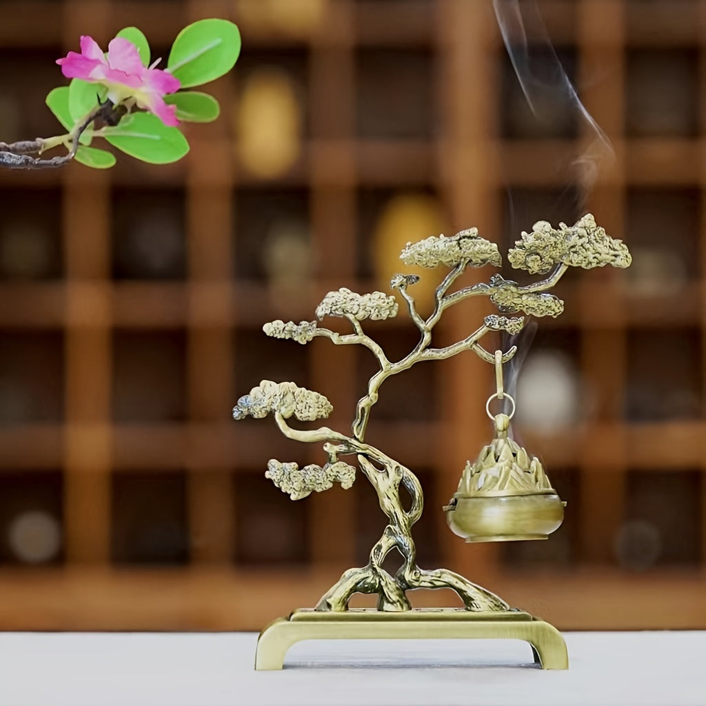 Incense holder, a decorative accessory that allows you to safely hold and burn incense, suitable for home, meditation or relaxation.