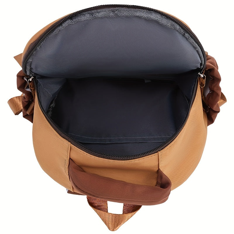 Sac à dos motif capybara, grande capacité, léger et stylé, sangles réglables, doublure durable, parfait école, voyage et sorties.