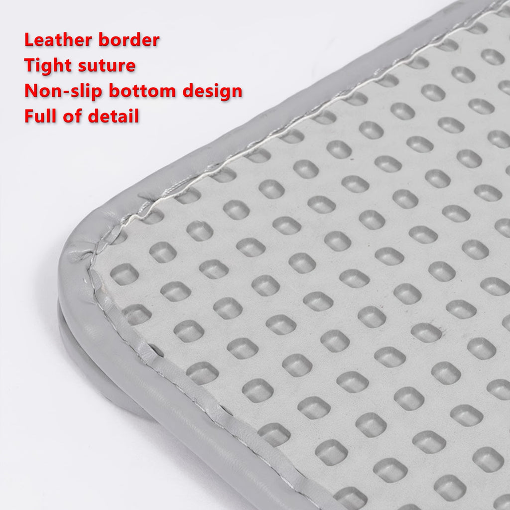 Tapis litière double couche, anti-éclaboussures, contrôle de poussière, retient les grains, facile à nettoyer, idéal intérieur pour maintenir propreté.