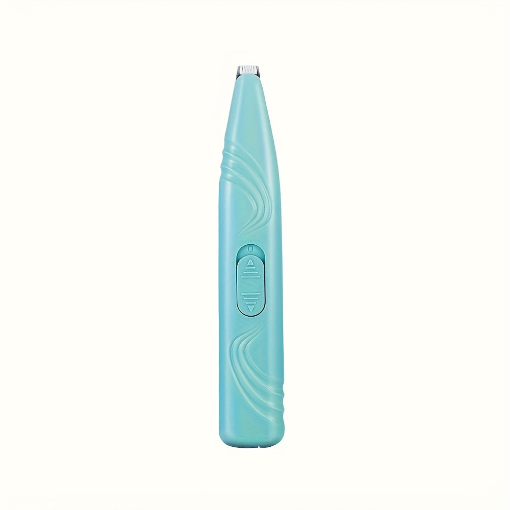 Cordless clippers for dogs and cats, low noise. Wet/dry use, ideal for small breeds, painless trimming of paws and face.